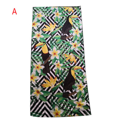 

Gobestart Cute Double-Sided Printed Beach Towel Poncho Swimwear Pool Blanket