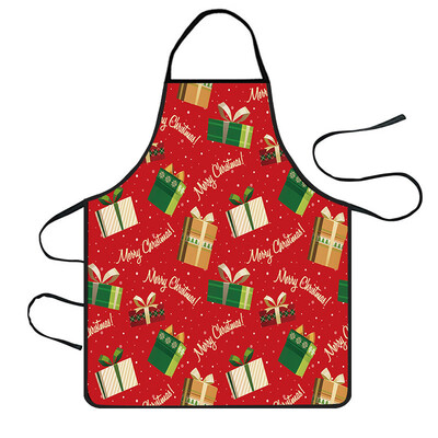 

Toponeto Christmas Decoration Waterproof Apron Kitchen Aprons Dinner Party Apron