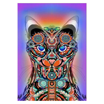 

30x40cm Animal Pattern 5D DIY Partial Abnormity Rhinestone Diamond Covered Painting for by Number Kits for Wall Craft Decor