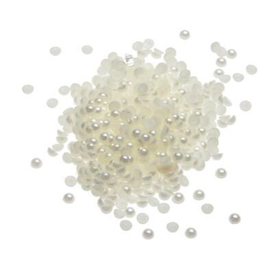 

3D Nail Art Tips DIY Pearl Acrylic Gem Manicure Stickers Nail Decoration