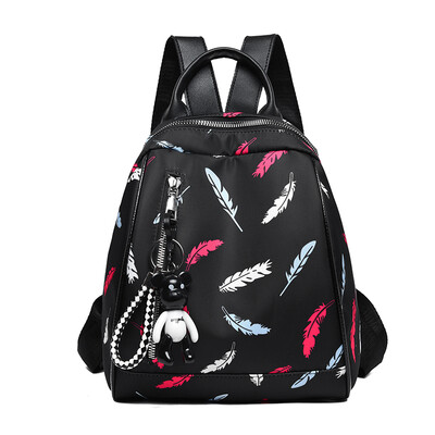 

Fashionable backpack for ladies with shoulder bags