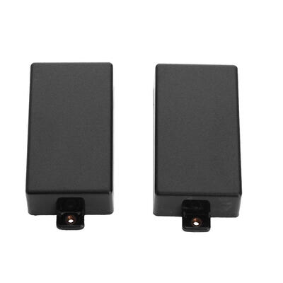 

2pcs Plastic Sealed Double Coil Humbucker Pickup Cover Shell For Guitar