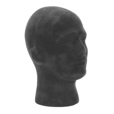

Greensen 1PC Black Foam Mannequin Manikin Head Model Wigs Cap Headwear Displaying Display Stand