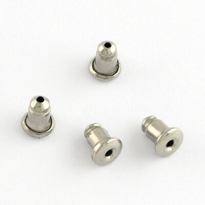 

304 Stainless Steel Ear Nuts Stainless Steel Color 6x55x55mm Hole 1mm