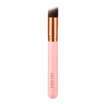 

1pc Wood Handle Cosmetic Brush Soft Nylon Hair Brush Blush Brush Beauty Kit