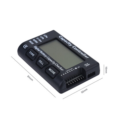 

Greensen Digital Battery Capacity Checker Voltage Tester Detector for LiPo Li-ion LiFe NiMHNiCd Battery
