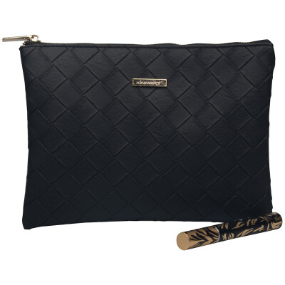 

KINMART Cosmetic bag female simple fashion portable 9478