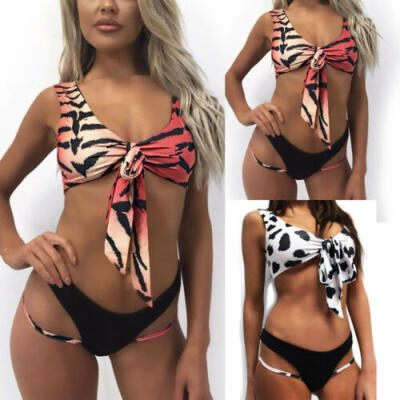 

UK Womens Padded Push-up Bra Bikini Set Swimsuit Bathing Suit Swimwear Beachwear