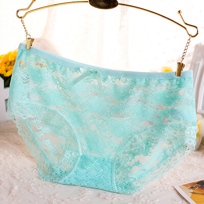 

Womens Underwear Sexy Transparent Lace Panties Briefs Knickers Thong Lingerie