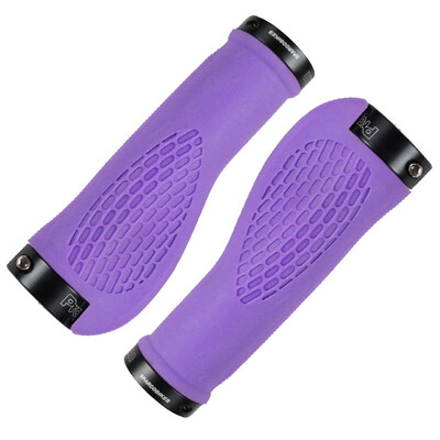 

1Pair 222mm MTB Bike Grip Bicycle Handle Handlebar Rubber Bar End Accessories