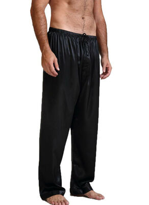 

Mens Silk Satin Pajamas Pyjamas Lounge Pants Sleep Bottoms Sleepwear Boxer