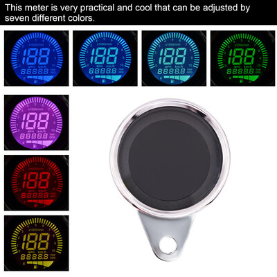 

Tailored WUPP Motorcycle Multi Function Colorful Speed Mileage Fuel Speedometer Assemble