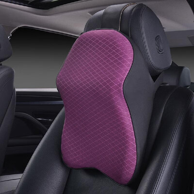 

Car headrest neck pillow pillow car pillow cervical pillow Mercedes head pillow car seat pillow memory cotton Cayenne lumbar
