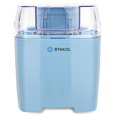 

16 Quart Automatic Ice Cream Maker Freezer Dessert Machine-Blue