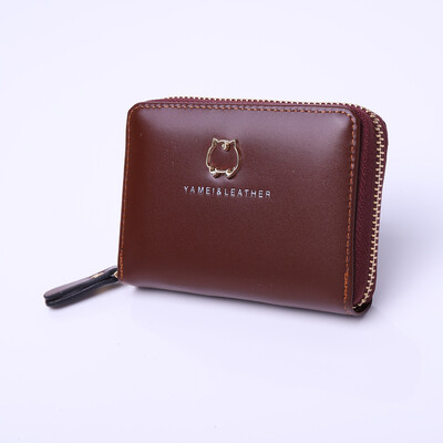 

Tailored Wallet Female Short Mini Card Bag Women Cartoon Multi-card Simple Coin Purse
