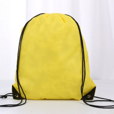 

School Drawstring Bag Boys Girls Swim Gym Sack Dance PE Shoe Sport Backpack