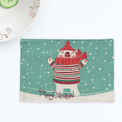 

Tailored Christmas Ddecorations Restaurant Hotel Creative Household Goods Table Mat