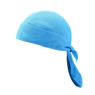 

Bicycle outdoor riding hat breathable headband solid color quick-drying wicking sunscreen fabric sports hood