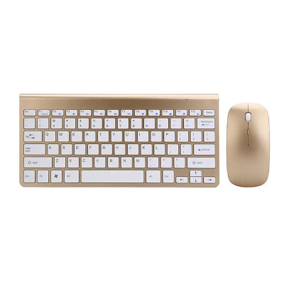 

Ultra Thin Mini USB Wireless Keyboard Optical Mouse Kit Set For PC Desktop