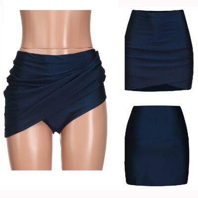 

Roseonmyhand Women Summer Beach Sexy Bandage Pure Elastic Tight Short Skirt