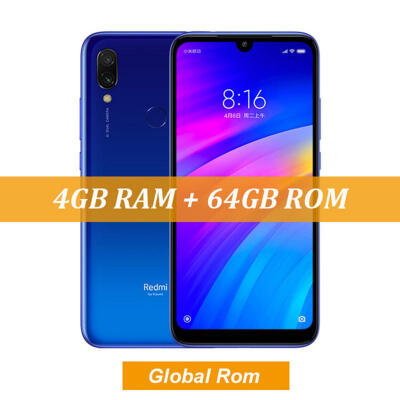 

Global ROM Xiaomi Redmi 7 Smartphone With 4GB RAM 64GB ROM Octa-Core 12MP Dual AI Camera 4000mAh 4G LTE Phone