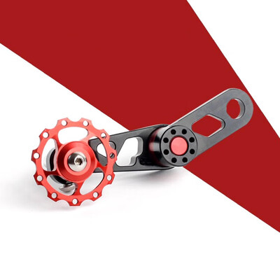 

Aluminium Alloy Cycling Single Speed Chain Tensioner MTB Bicycle Chain Replacement Prevent Chain Falling Off