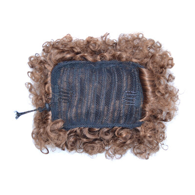 

Gobestart Curly Hair Chignon Drawstring Clip In Hair Bun Scrunchie Updo Ponytail Extension