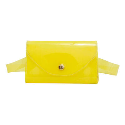 

Beach Belt Fanny Packs Waist Bags Women Transparent Jelly Chest Handbags