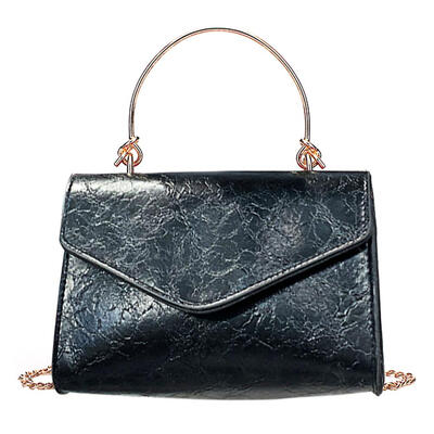 

Chain Shoulder Messenger Handbags Leather Women Solid Color Crossbody Bags