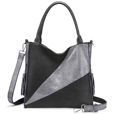 

REALER genuine leather shoulder bag luxury handbags women bags designer Hobo bag fashion ladies bags high quality female