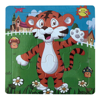 

Gotoamei 1PC Wooden Panda Puzzle Educational Developmental Baby Kids Training Toy A