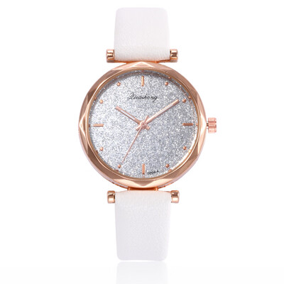 

Student belt watch female models simple scale irregularity