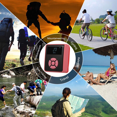 

IPX7 Waterproof MP3 Player 8GB Music Player with Headphones FM Radio for Swimming Running Diving Support Pedometer