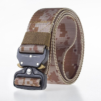 

38cm Outdoor Tactical Waistband Durable Breathable Outdoor Training Waist Belt with Quick Release Buckle