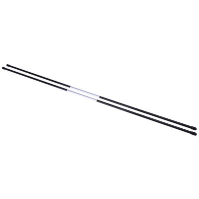 

2pcs Golf Alignment Sticks Swing Tour Trainer Rod Ball Striking Aid