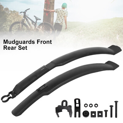 

Mountain Bike Bicycle Road Tire Front Rear Mudguard Fender Set