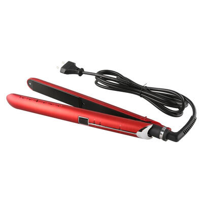 

Kemei LCD Display Digital Hair Straightener Flat Iron Curler Styling Irons