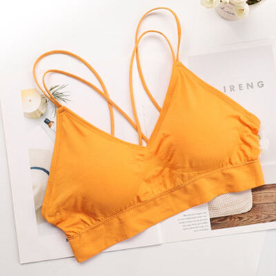 

Sexy Sports Double Shoulder Strap Anti-lighting Ice Silk Bra