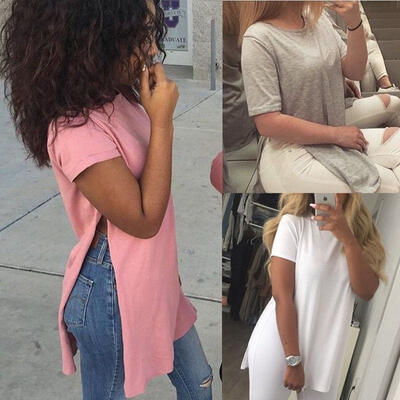 

Fashion Women Summer Loose Top Short Sleeve Blouse Ladies Casual Tops T-Shirt