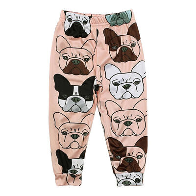

Baby Boys Girls Cartoon Animal Printed Trousers Kids Autumn Casual Pants