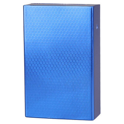 

Honeycomb Design Aluminum Smoking Cigarettes Case Cigar Tobacco Holder