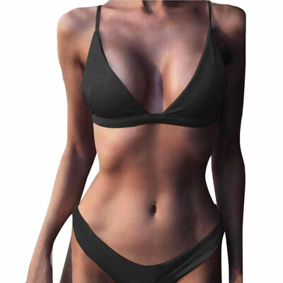 

Saidsome Women Sexy Push-Up Padded Bra Beach Halter Bikini Set Swimsuit Swimwear
