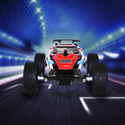 

YIWULAElectric Remote Control Off Road Car RC High Speed Racing Truck Kids Toys Gift