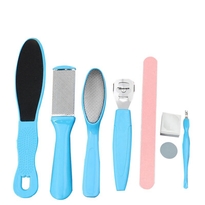 

8pcs Pedicure Kit Foot File Rasp Cracked Corns Callus Remover Pedicure Paddle Set