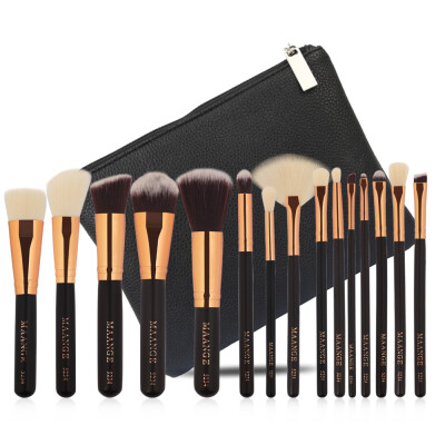 

〖Follure〗15 pcs Makeup Brush Set tools Make-up Toiletry Kit Wool Make Up Brush Set