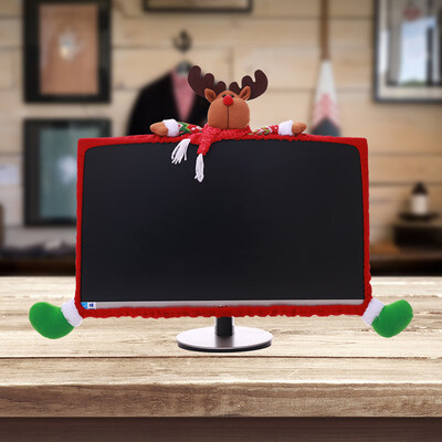 

Christmas Computer Case Cover Santa Claus Snowman Deer Xmas Ornaments Decor 218