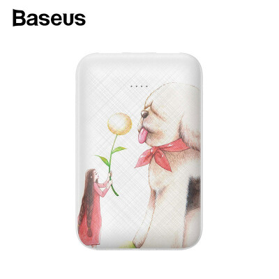 

Baseus Mini JA Illustration mobile phone dual USB charging Power Bank with 10000mAh