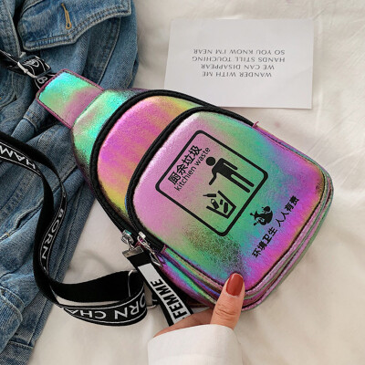

Women 2019 spring&summer new fashion oblique Korean version of handheld broadband single shoulder mini mobile phone bag