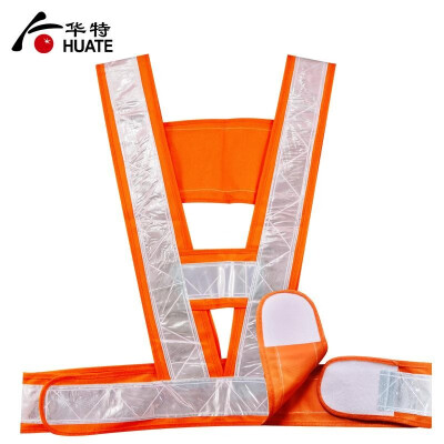 

Reflective vest vest orange red V-type sanitation engineering construction traffic safety overalls reflective vest Orange