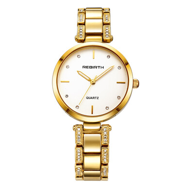 

Spot Li Pofu 7 quartz watch female models large dial steel belt diamond fashion literary watch